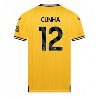 Wolves Matheus Cunha #12 Heimtrikot 2023-24 Kurzarm